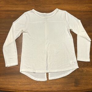 Zyia Lounge Boyfriend Split Long Sleeve T